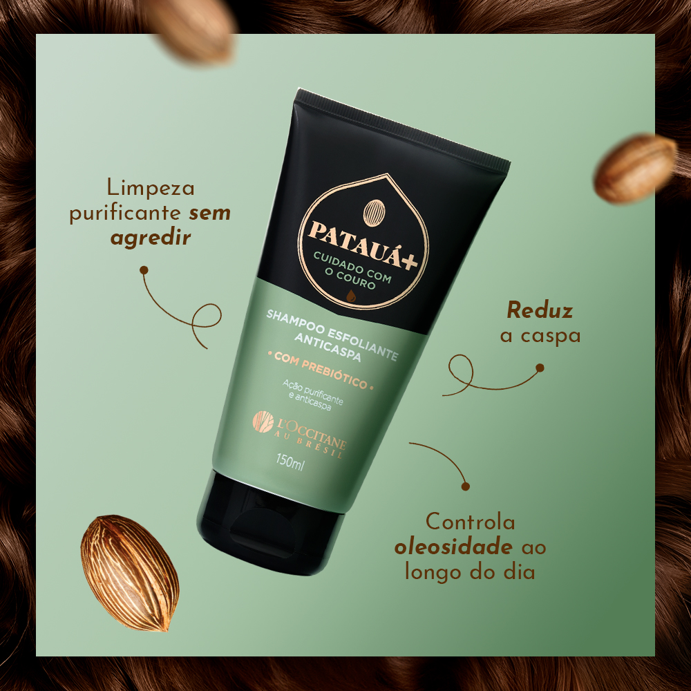 Shampoo Esfoliante Anticaspa Patauá+ Cuidado com o Couro 150mL, ,  large image number 1